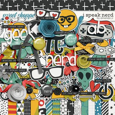 I Speak Nerd by Amanda Yi