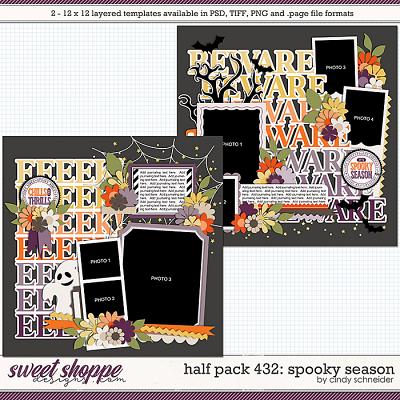 Cindy's Layered Templates - Half Pack 432: Spooky Season by Cindy Schneider