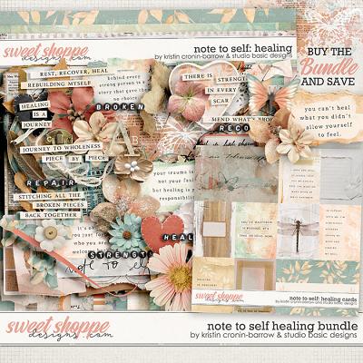 Note to Self: Healing Bundle by Kristin Cronin-Barrow and Studio Basic Designs