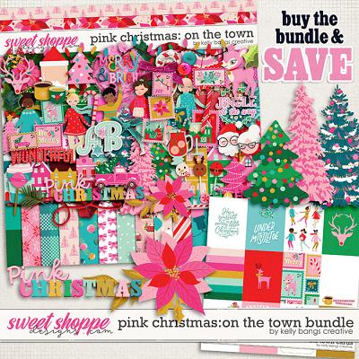 Pink Christmas: On the Town Bundle by Kelly Bangs Creative