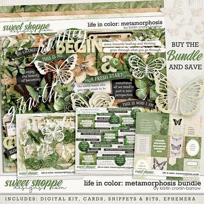 Life in Color: Metamorphosis bundle by Kristin Cronin-Barrow