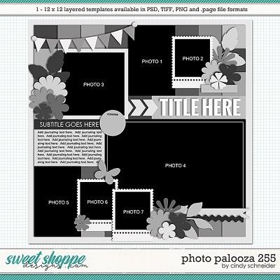 Cindy's Layered Templates - Photo Palooza 255 by Cindy Schneider