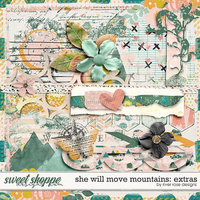 She Will Move Mountains: Extras by River Rose Designs