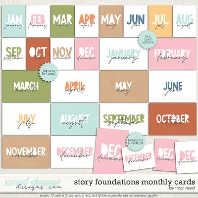 Story Foundations Monthlies by Traci Reed Story Foundations Monthlies by Traci Reed