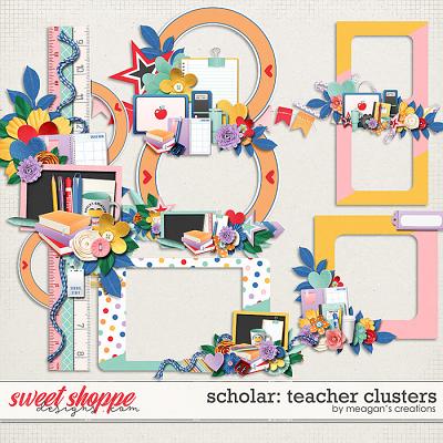 Scholar: Teacher Clusters by Meagan's Creations