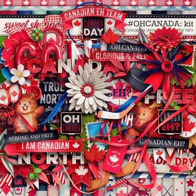 #OHCANADA kit: simple pleasure designs by jennifer fehr