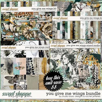 You Give Me Wings Bundle by Studio Basic and Rachel Jefferies