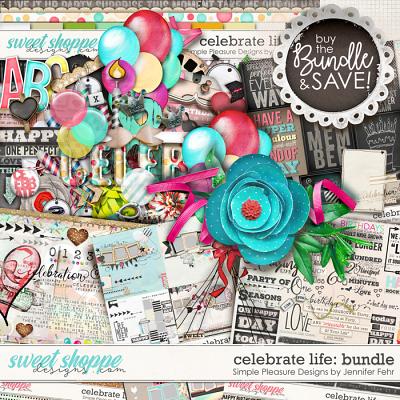 celebrate life bundle: simple pleasure designs by jennifer fehr