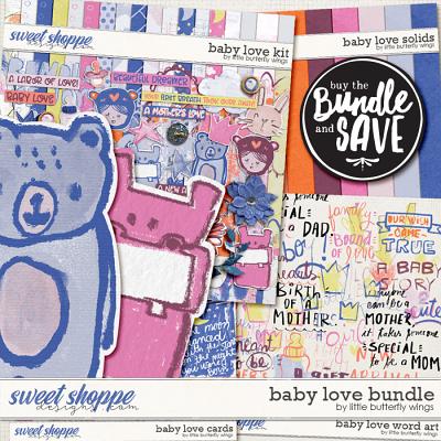 Baby Love bundle by Little Butterfly Wings