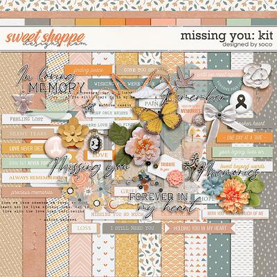 Missing You: Kit | Designed by Soco