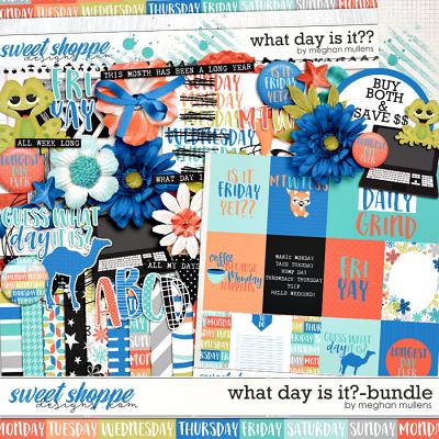 What Day Is It?-Bundle by Meghan Mullens