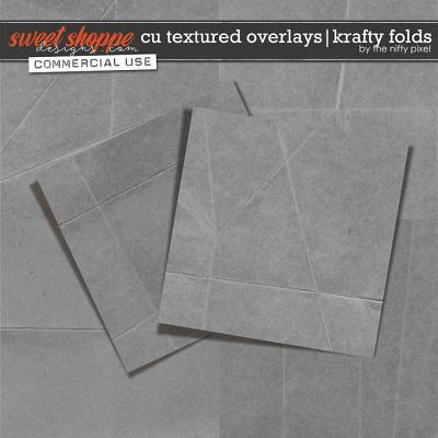 CU TEXTURED OVERLAYS | KRAFTY FOLDS by The Nifty Pixel