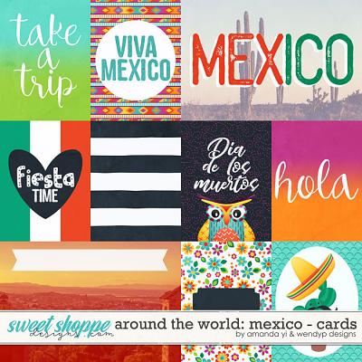 Around the world: Mexico - Cards by Amanda Yi & WendyP Designs