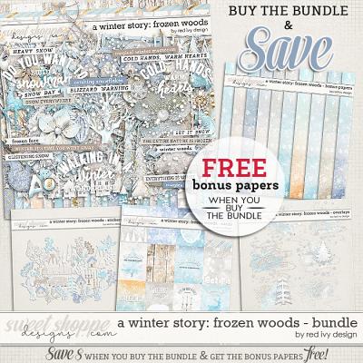 A Winter Story: Frozen Woods - Bundle by Red Ivy Design