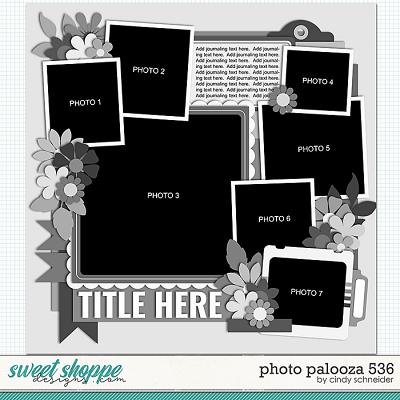 Cindy's Layered Templates - Photo Palooza 536 by Cindy Schneider