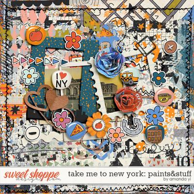 Take me to New York: paints&stuff by Amanda Yi
