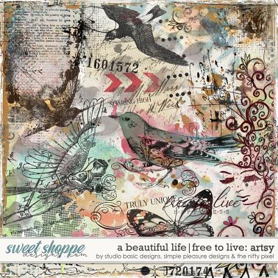 A Beautiful Life: Free To Live Artsy by Simple Pleasure Designs & Studio Basic & The Nifty Pixel