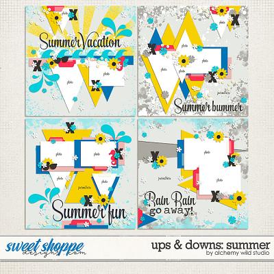 Ups & Downs: Summer Layered Templates By Amber