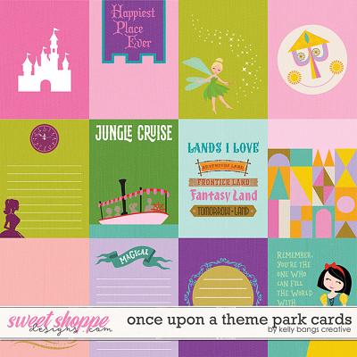 Once Upon a Theme Park Cards by Kelly Bangs Creative