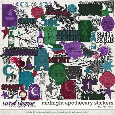 Midnight Apothecary Stickers by Traci Reed Midnight Apothecary Stickers by Traci Reed
