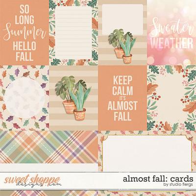 Almost Fall: CARDS by Studio Flergs