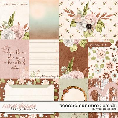 Second Summer: Cards by River Rose Designs