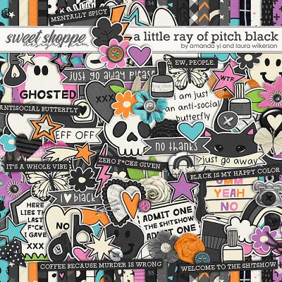 A little ray of pitch black by Amanda Yi & Laura Wilkerson A little ray of pitch black by Amanda Yi & Laura Wilkerson