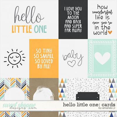 Hello Little One - Cards by Amanda Yi