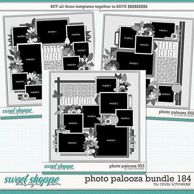 Cindy's Layered Templates - Photo Palooza Bundle 184 by Cindy Schneider