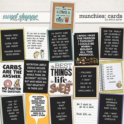 Munchies: Cards by Erica Zane