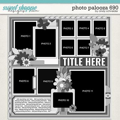 Cindy's Layered Templates - Photo Palozoa 690 by Cindy Schneider