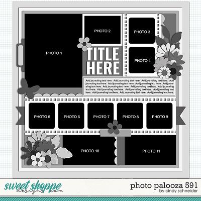 Cindy's Layered Templates - Photo Palooza 591 by Cindy Schneider