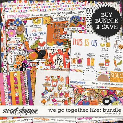 We go together like: bundle by Amanda Yi