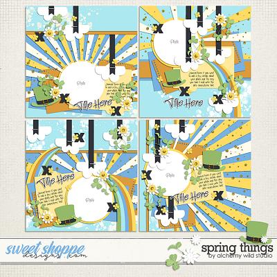 Spring Things Layered Templates by Amber