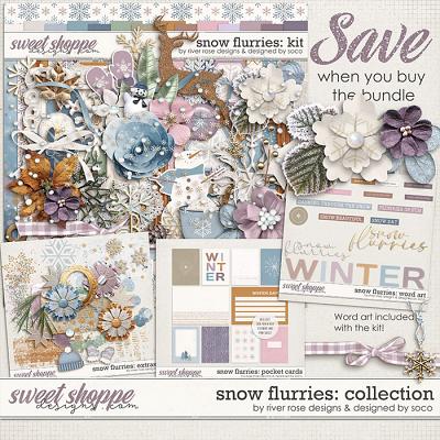Snow Flurries Bundle by River Rose Designs and Designed by Soco