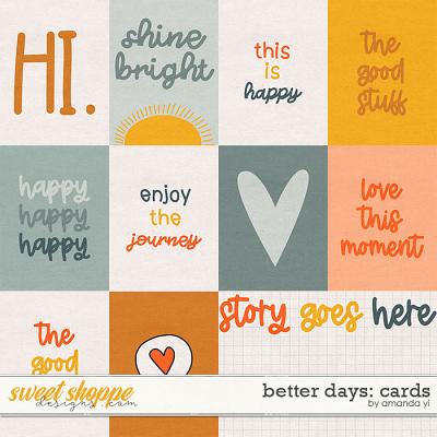 Better days: cards by Amanda Yi