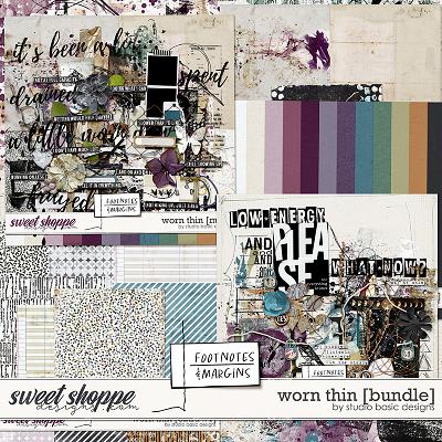 Footnotes & Margins: Worn Thin [bundle] by Studio Basic
