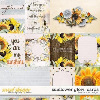Sunflower Glow: Cards by River Rose Designs