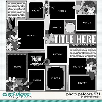 Cindy's Layered Templates - Photo Palooza 571 by Cindy Schneider
