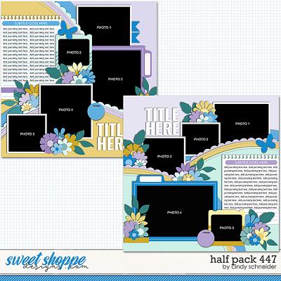 Cindy's Layered Templates - Half Pack 447 by Cindy Schneider
