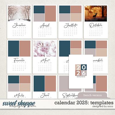 Calendar 2026 (French Version) | Designed by Soco