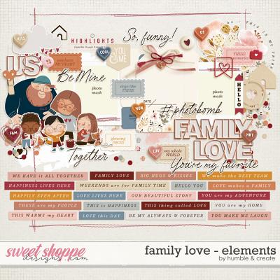 Family Love | Elements - by Humble and Create