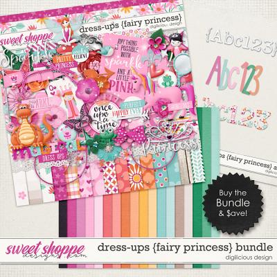 Dress-ups {Fairy Princess} Bundle by Digilicious Design