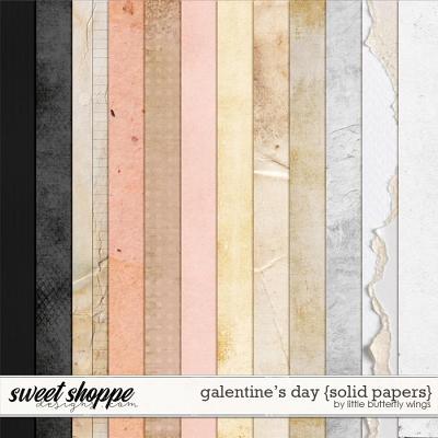 Galentine's day {solid papers} by Little Butterfly Wings