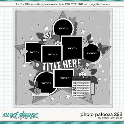 Cindy's Layered Templates - Photo Palooza 298 by Cindy Schneider