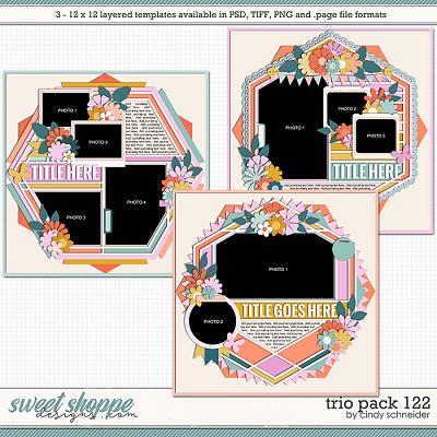 Cindy's Layered Templates - Trio Pack 122 by Cindy Schneider
