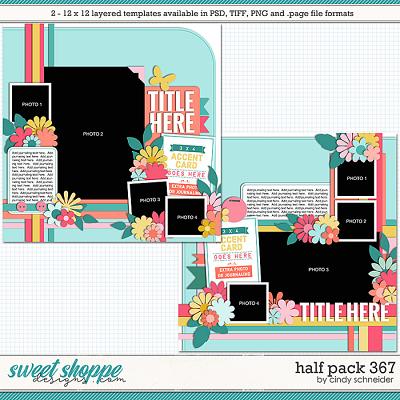 Cindy's Layered Templates - Half Pack 367 by Cindy Schneider