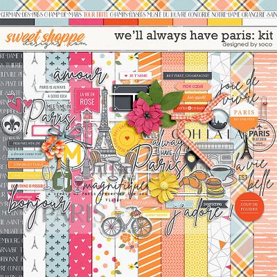 We'll Always Have Paris: Kit | Designed by Soco