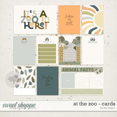 At the Zoo | Journal Cards - by Kris Isaacs