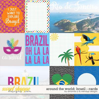 Around the world: Brazil - Cards by Amanda Yi & WendyP Designs
